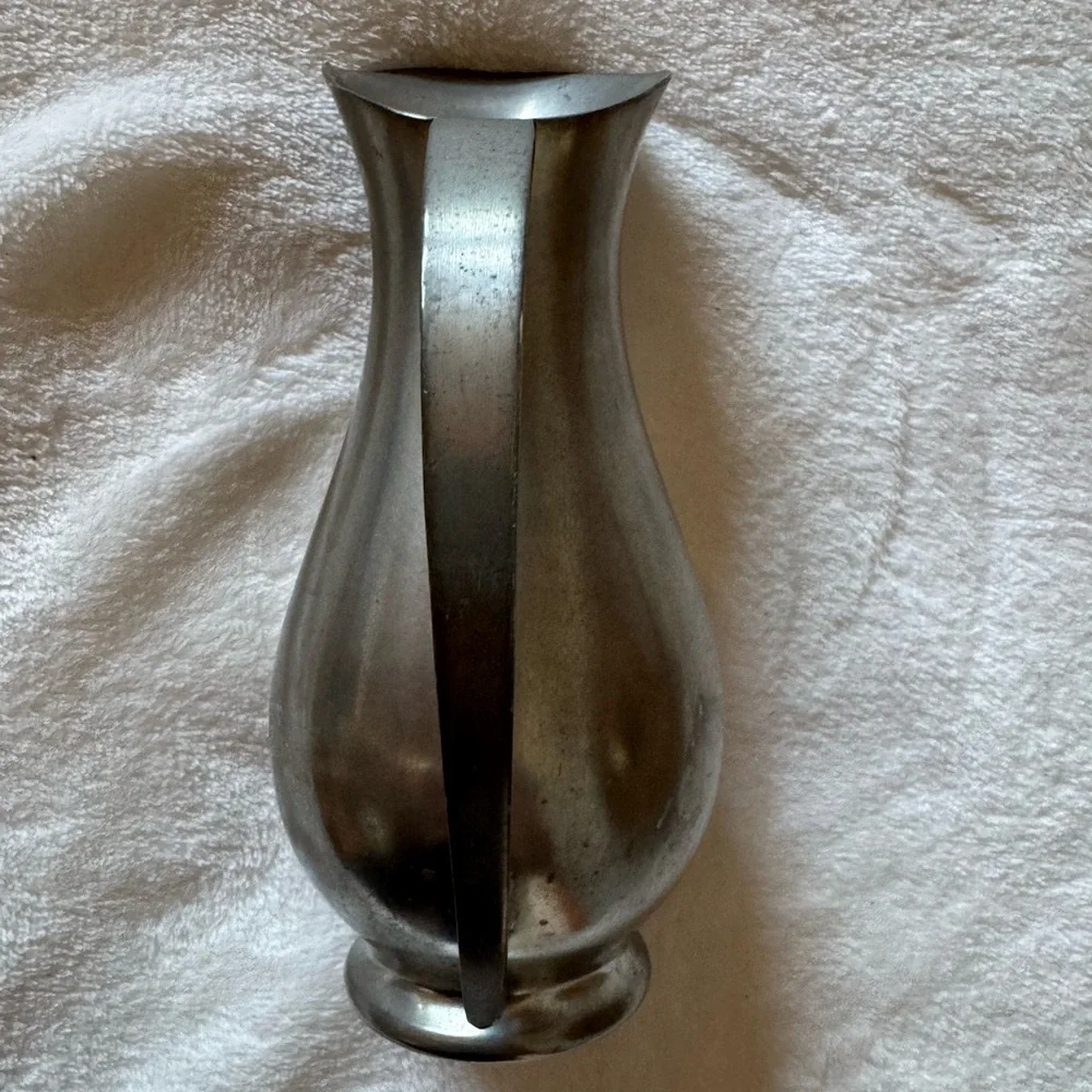 Vintage Royal Holland Pewter Pitcher Creamer Dining Server Midcentury Modern